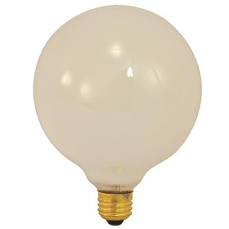 Hardware Express Satco Incandescent Decorative Lamp G40- 40 Watt - Gloss White 2474118